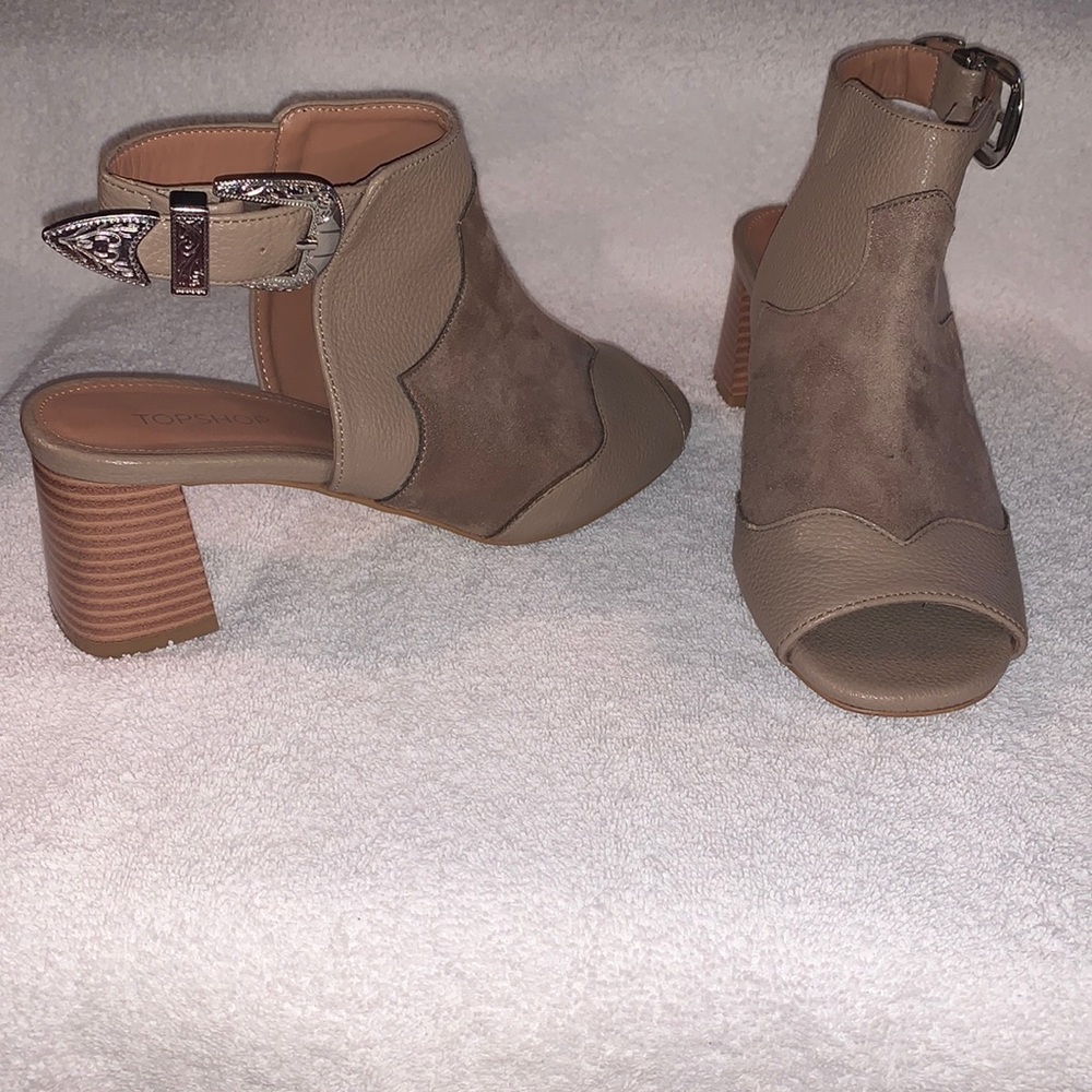 Open toe/heel bootie